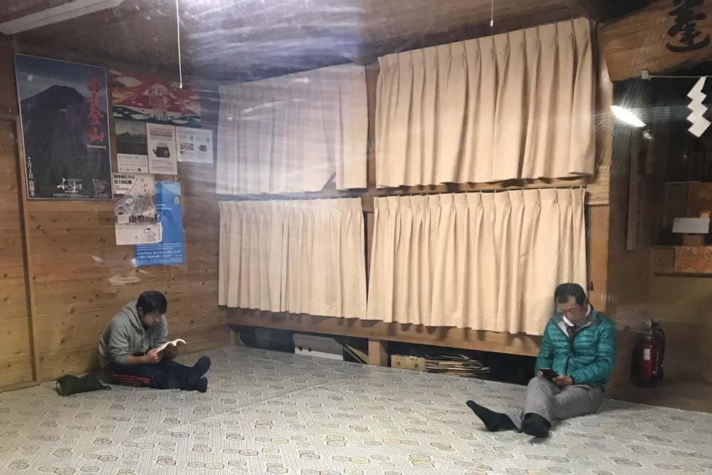 List of Mountain Huts on the Mount Fuji Yoshida Trail