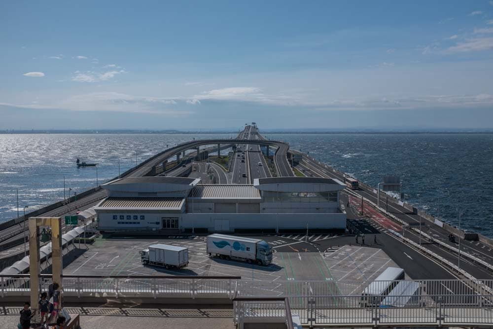 Tokyo Bay Aqua-line & Umihotaru Parking Area