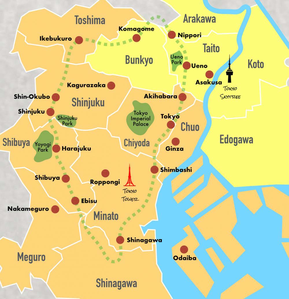 The Ultimate Guide to Tokyo's Neighborhoods & Districts